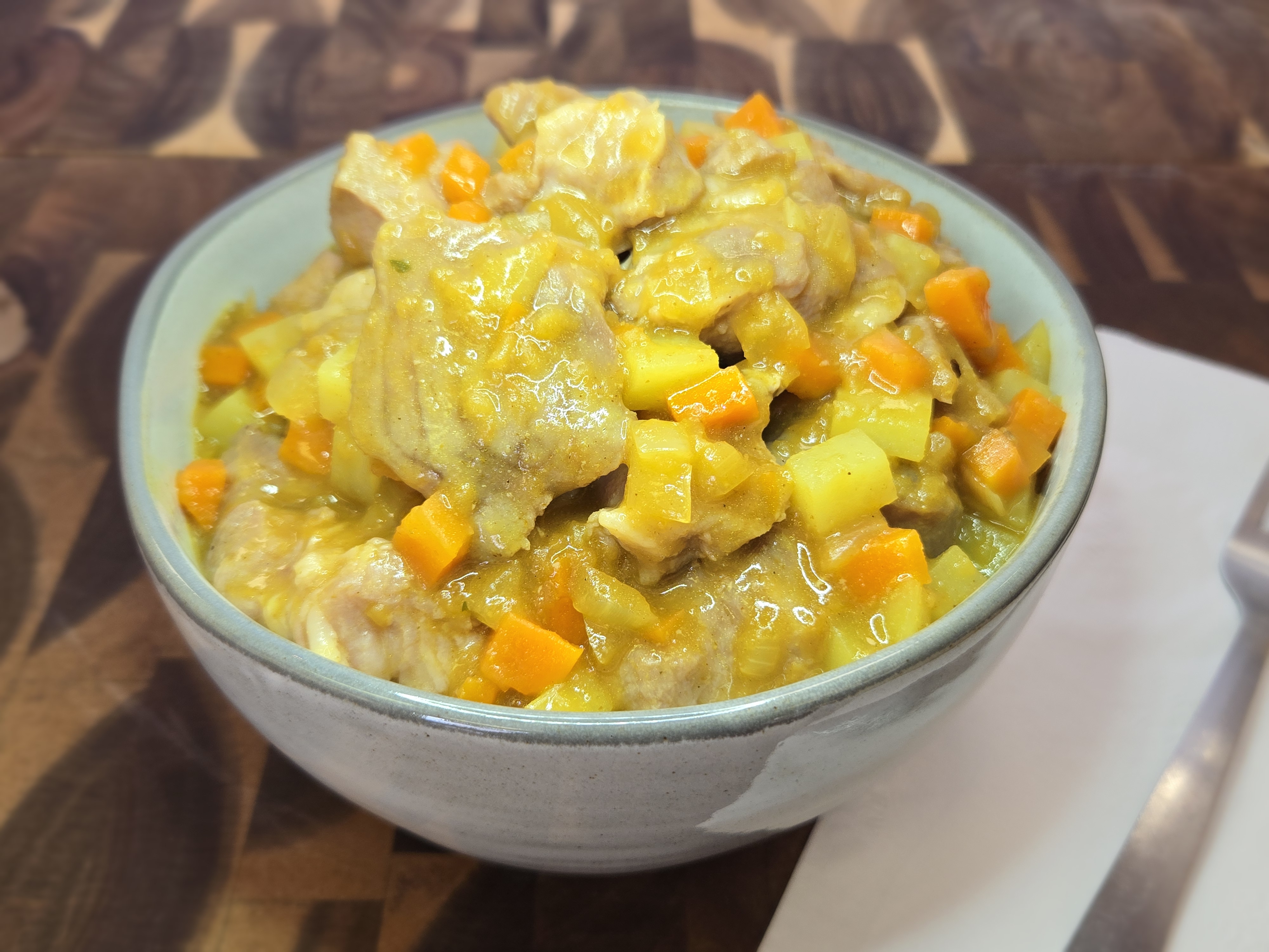 Slow-Cooked Pork Kare Rice